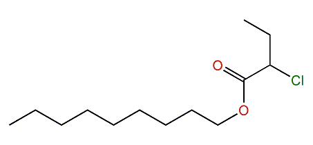 Nonyl 2-chlorobutanoate